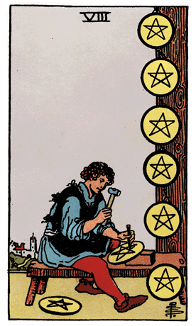 Eight of Pentacles