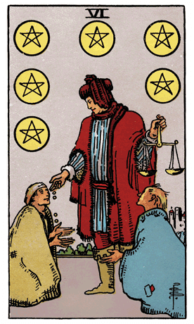 Six of Pentacles